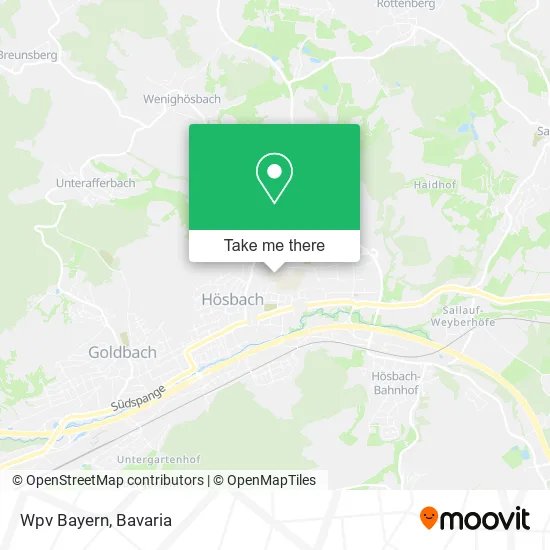 Карта Wpv Bayern