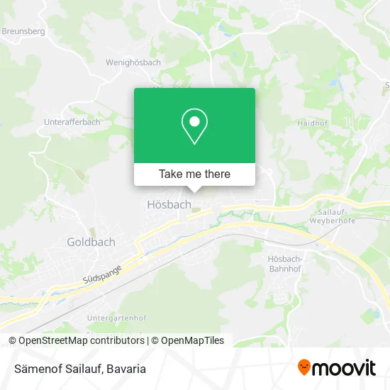 Карта Sämenof Sailauf