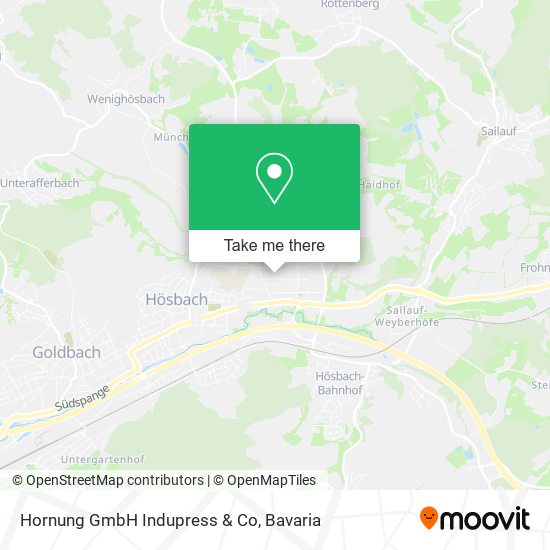 Hornung GmbH Indupress & Co map