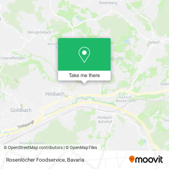 Карта Rosenlöcher Foodservice