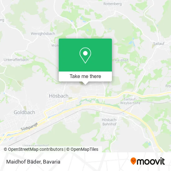 Карта Maidhof Bäder