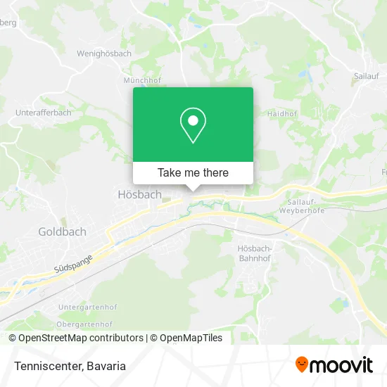 Карта Tenniscenter