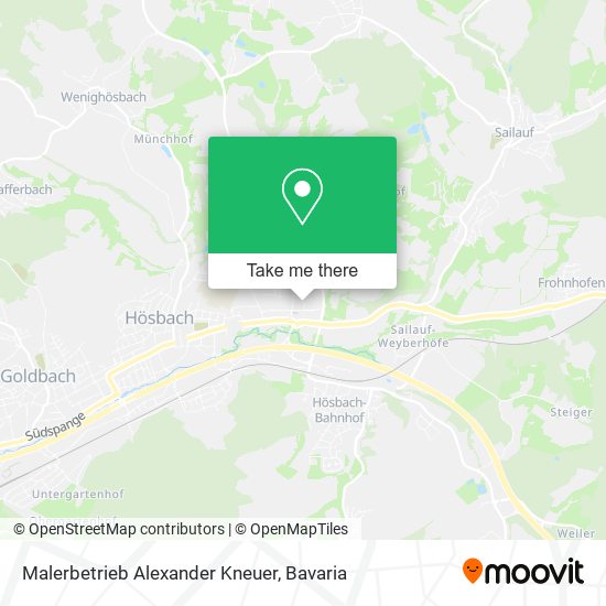 Malerbetrieb Alexander Kneuer map