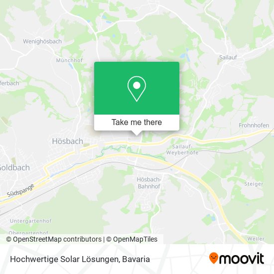 Hochwertige Solar Lösungen map