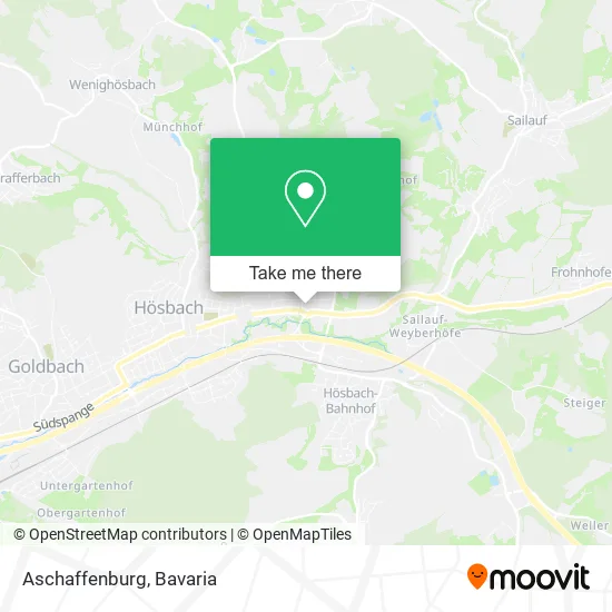 Карта Aschaffenburg