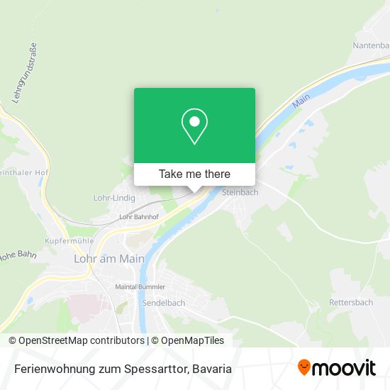 Ferienwohnung zum Spessarttor map
