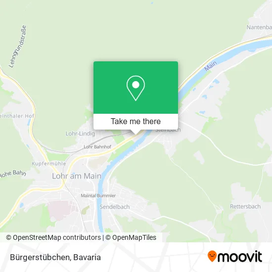 Карта Bürgerstübchen