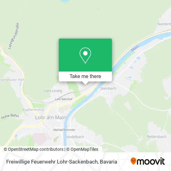 Карта Freiwillige Feuerwehr Lohr-Sackenbach