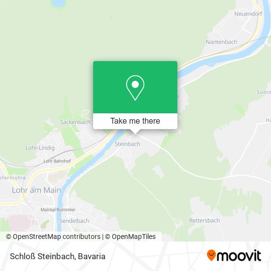 Schloß Steinbach map