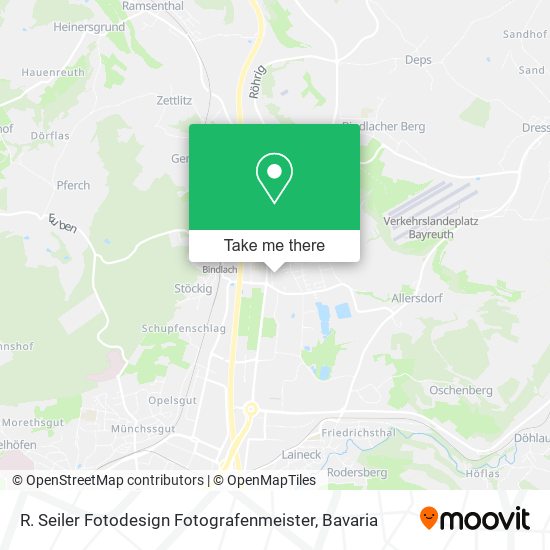 R. Seiler Fotodesign Fotografenmeister map