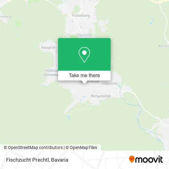 Карта Fischzucht Prechtl