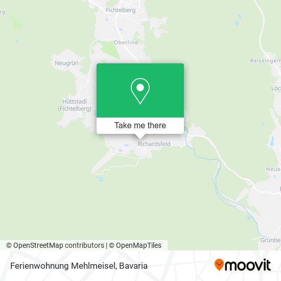 Ferienwohnung Mehlmeisel map