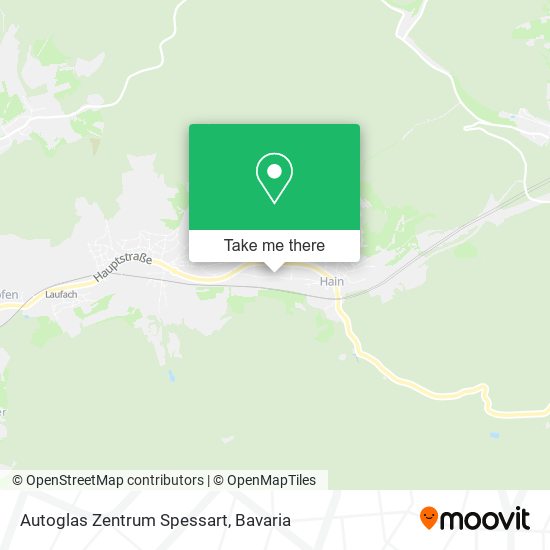 Autoglas Zentrum Spessart map