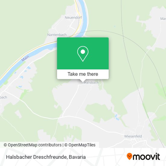 Halsbacher Dreschfreunde map