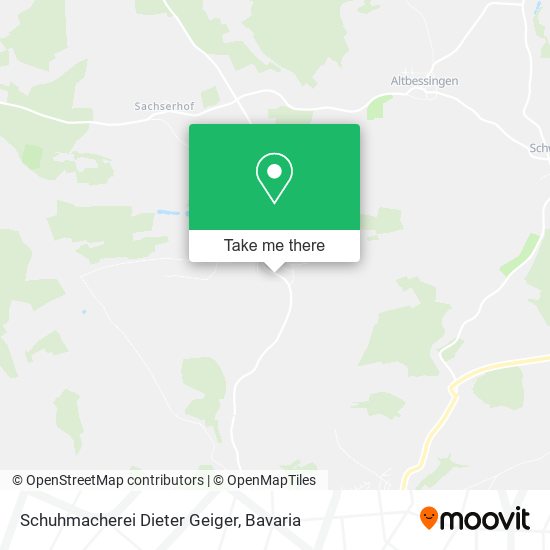Schuhmacherei Dieter Geiger map