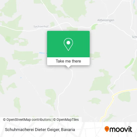 Карта Schuhmacherei Dieter Geiger