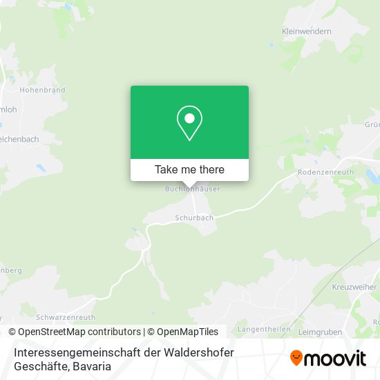 Interessengemeinschaft der Waldershofer Geschäfte map