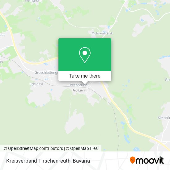 Kreisverband Tirschenreuth map