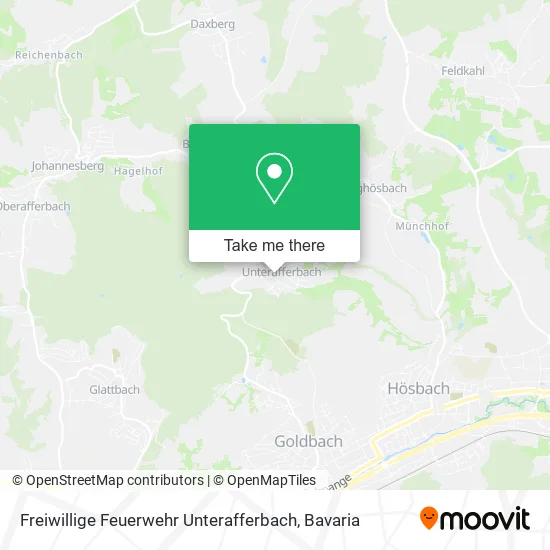 Карта Freiwillige Feuerwehr Unterafferbach