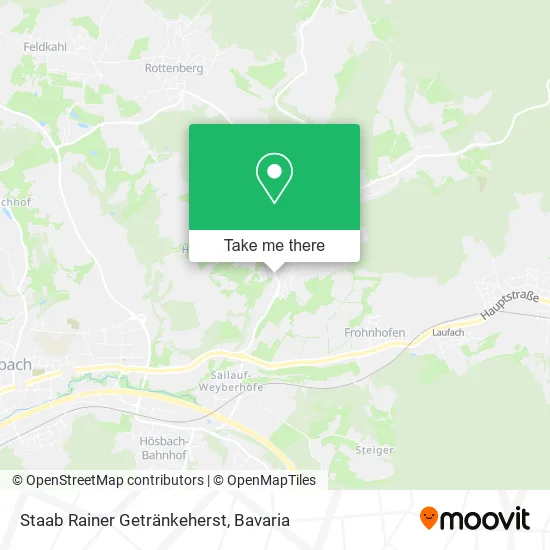 Карта Staab Rainer Getränkeherst