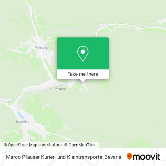 Marco Pfauser Kurier- und Kleintransporte map