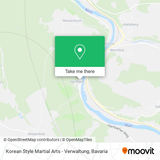 Korean Style Martial Arts - Verwaltung map