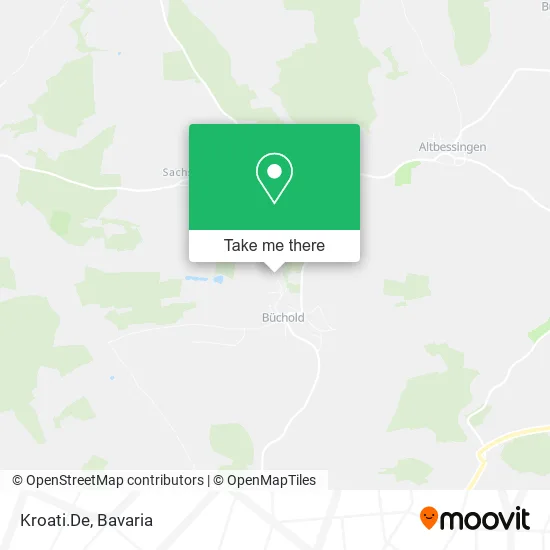 Карта Kroati.De