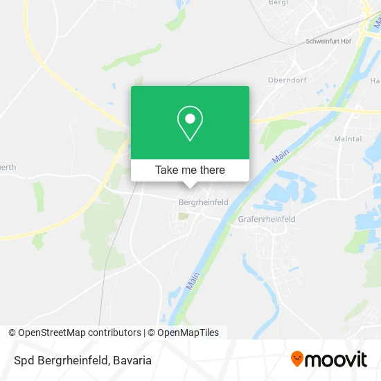 Карта Spd Bergrheinfeld