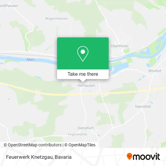 Карта Feuerwerk Knetzgau