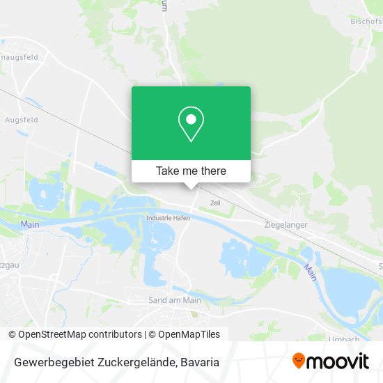Gewerbegebiet Zuckergelände map