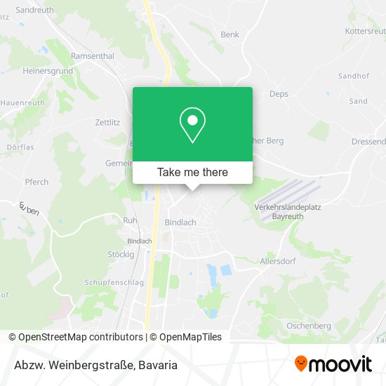 Abzw. Weinbergstraße map