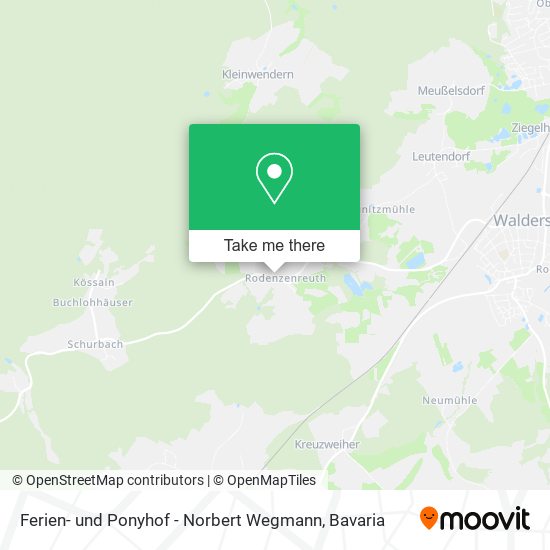 Ferien- und Ponyhof - Norbert Wegmann map