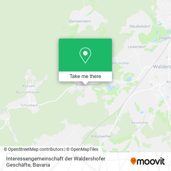 Interessengemeinschaft der Waldershofer Geschäfte map