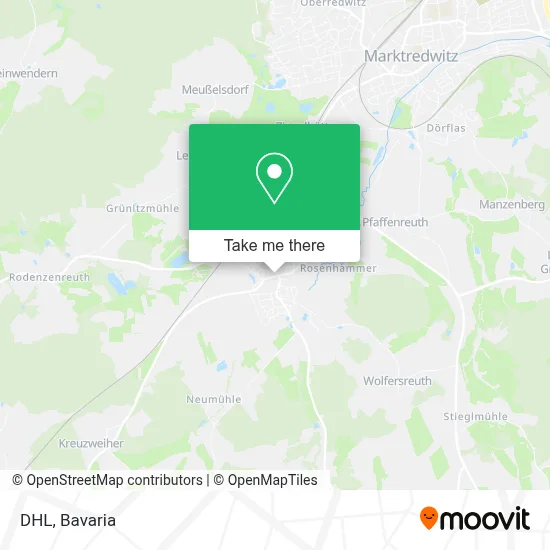 DHL map
