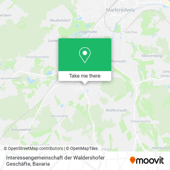Interessengemeinschaft der Waldershofer Geschäfte map