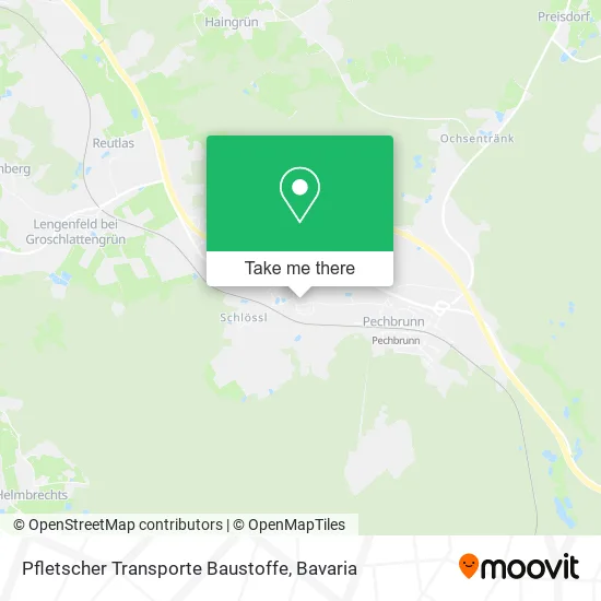 Карта Pfletscher Transporte Baustoffe