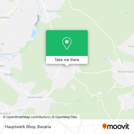 Hauptwerk Shop map