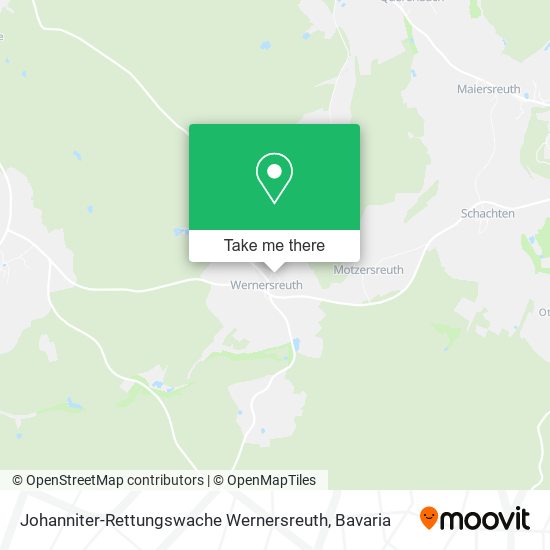 Johanniter-Rettungswache Wernersreuth map