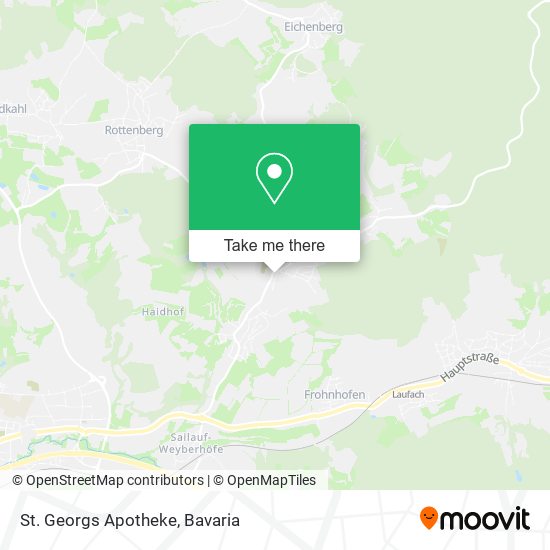 St. Georgs Apotheke map