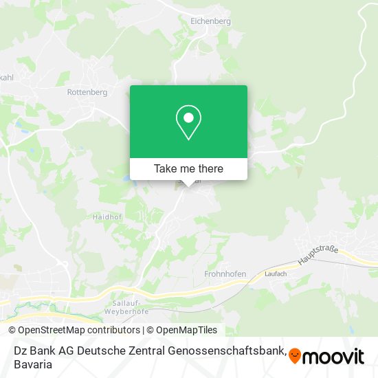 Dz Bank AG Deutsche Zentral Genossenschaftsbank map