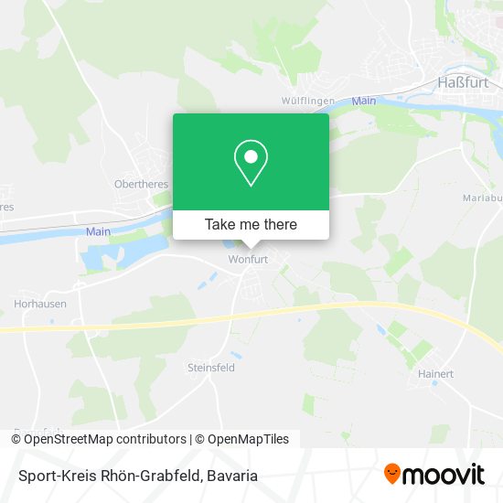 Sport-Kreis Rhön-Grabfeld map