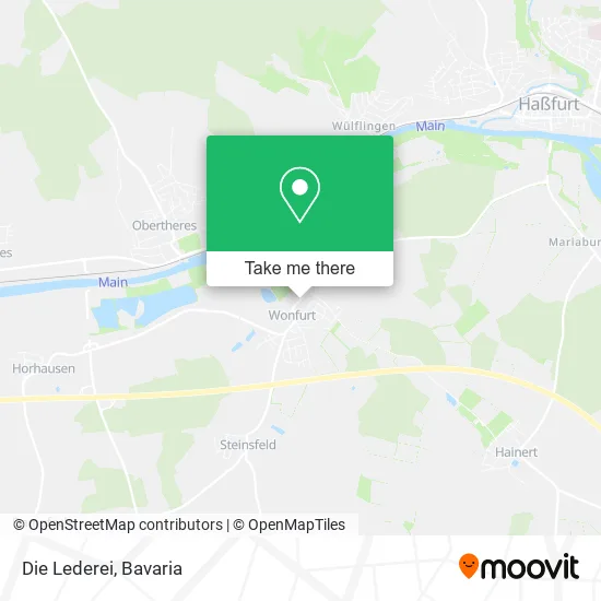 Карта Die Lederei