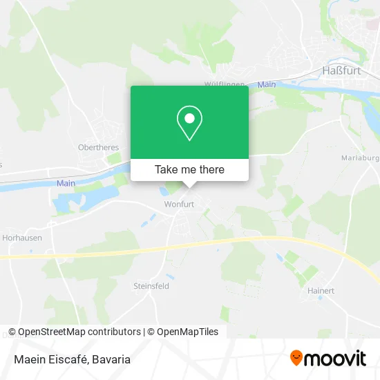 Карта Maein Eiscafé