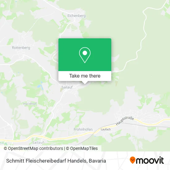 Карта Schmitt Fleischereibedarf Handels