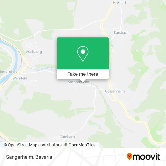 Sängerheim map