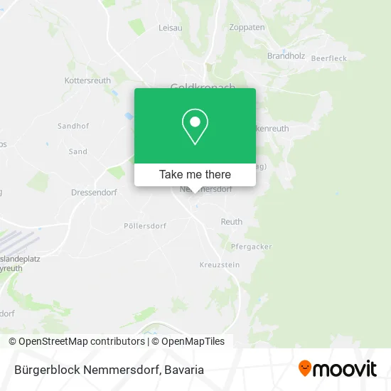 Карта Bürgerblock Nemmersdorf