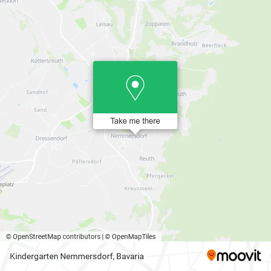 Карта Kindergarten Nemmersdorf