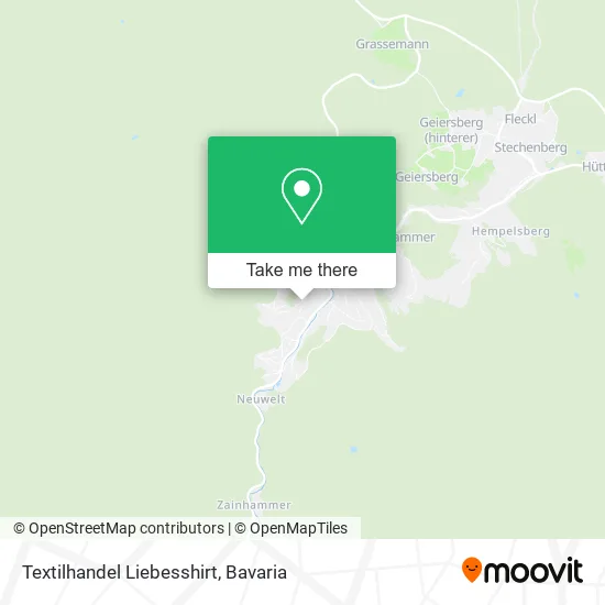 Карта Textilhandel Liebesshirt