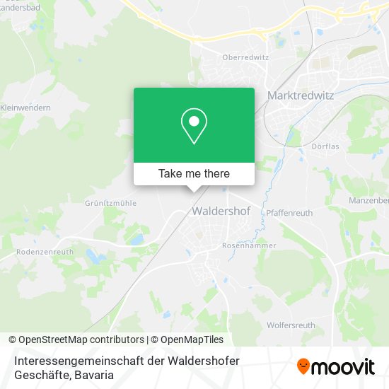 Interessengemeinschaft der Waldershofer Geschäfte map
