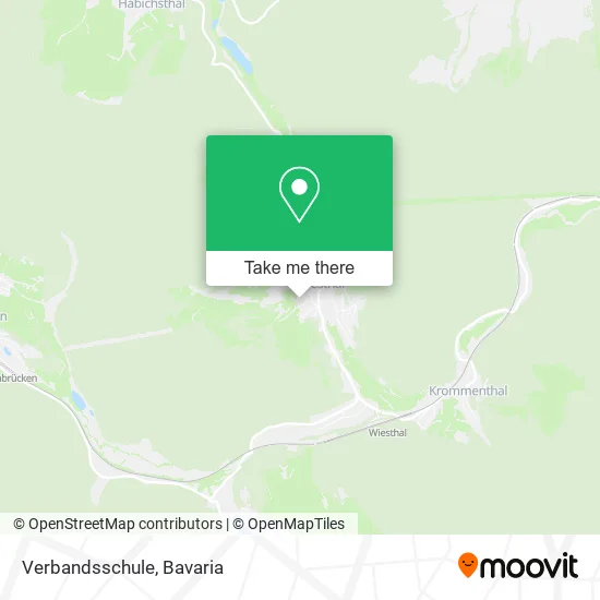Карта Verbandsschule